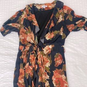 Nordstrom- Long dress- Fall colors